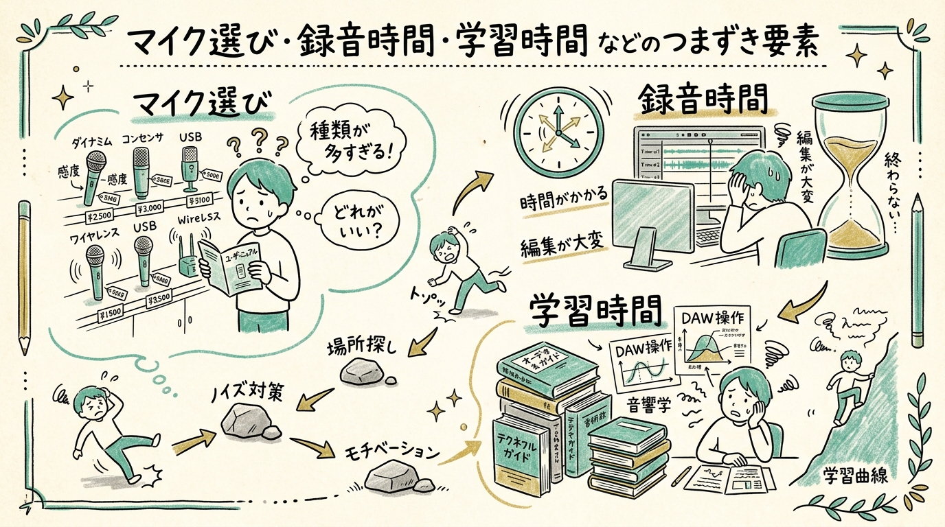 ショート動画・SNS投稿・社内議事録読み上げなど複数の活用シーンが並んでいるイメージ